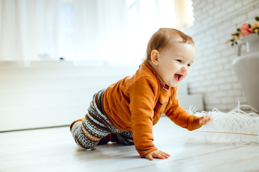 How To Teach Baby To Crawl