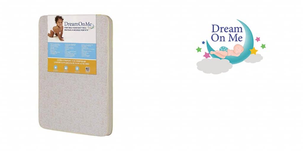 dream on me foam pack and play mattress